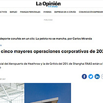 Dos de las cinco mayores operaciones corporativas de 2023, en el aire